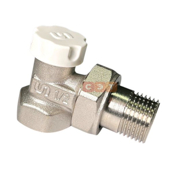 Вентиль угловой запорный Uni-Fitt  1/2" K